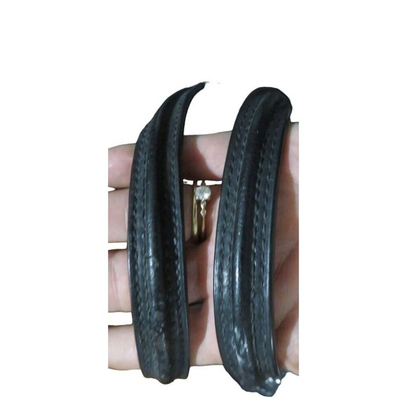 COACH 2013 Daisy Mia Signature C canvas & leather Black & Gray Metallic Satchel - Picture 3 of 12